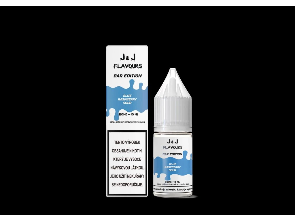 E-liquid J&J flavours salt Blue Raspberry sour 20mg