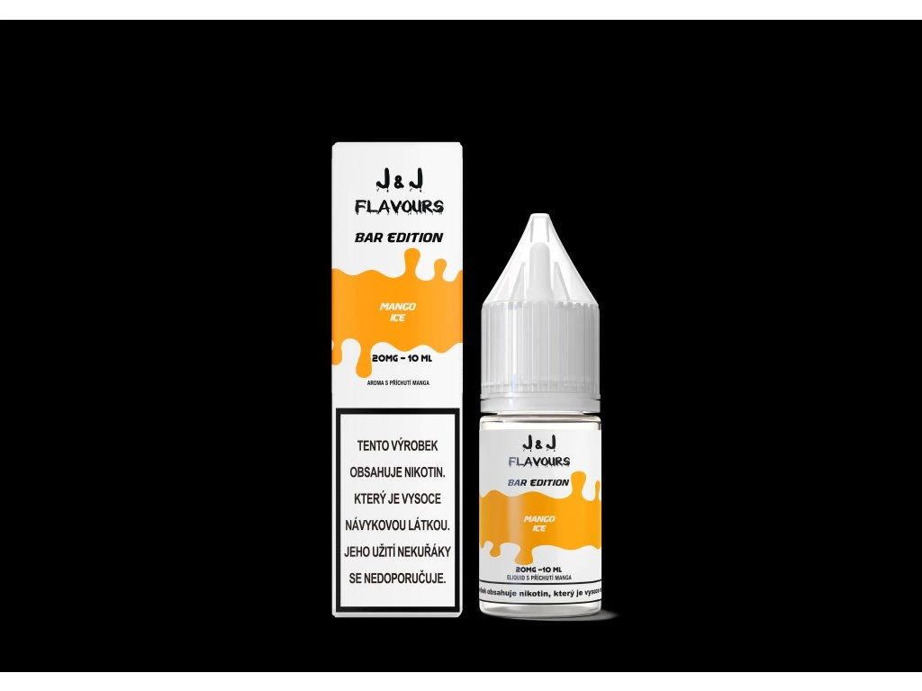 E-liquid J&J flavours salt Mango ice 10mg