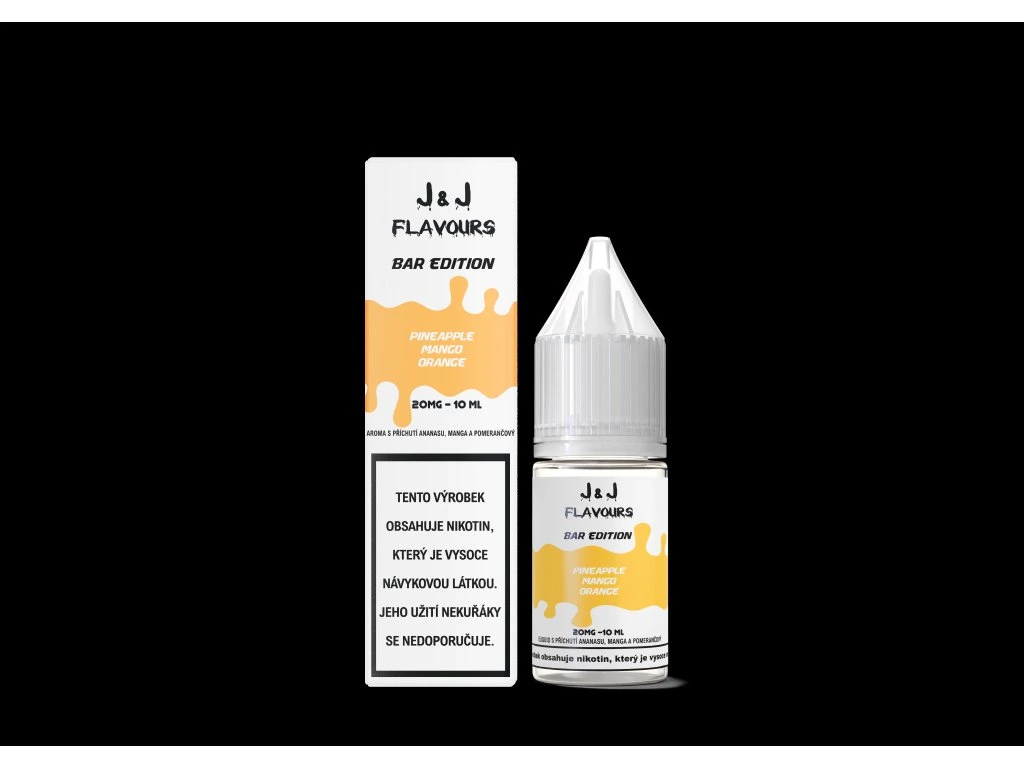 E-liquid J&J flavours salt Pineapple mango orange 20mg