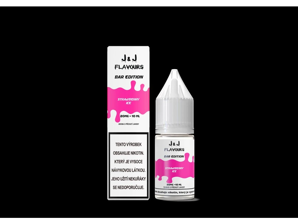 E-liquid J&J flavours salt Strawberry ice 10mg