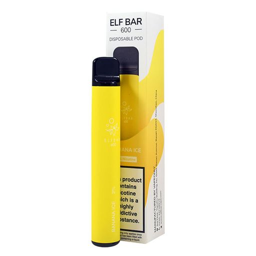 Elf Bar 600 jednorázová elektronická cigareta Banana Ice