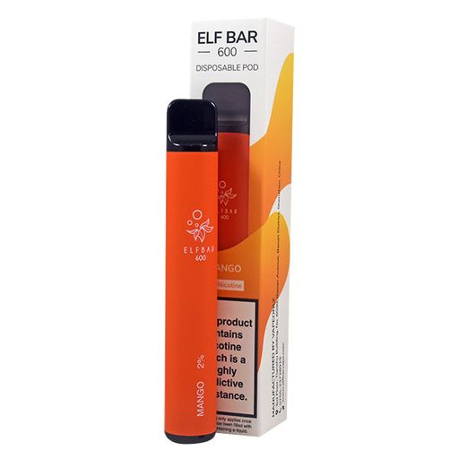 Elf Bar 600 jednorázová elektronická cigareta Mango