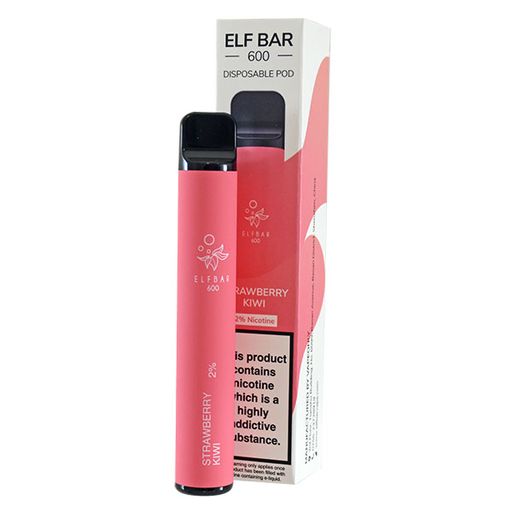 Elf Bar 600 jednorázová elektronická cigareta Strawberry Kiwi