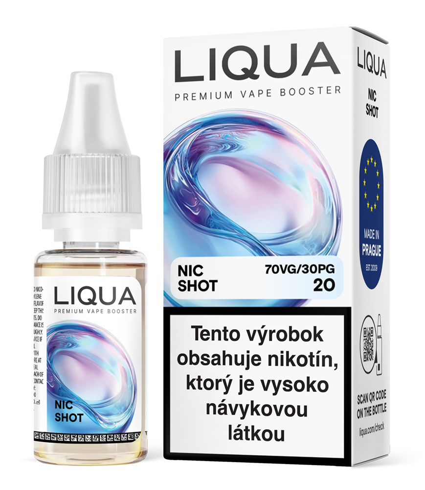 Liqua nic shot 70/30 20mg