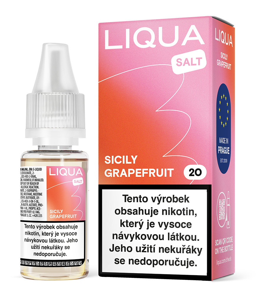 E-liquid Liqua Sicily Grapefruit Salt 20mg