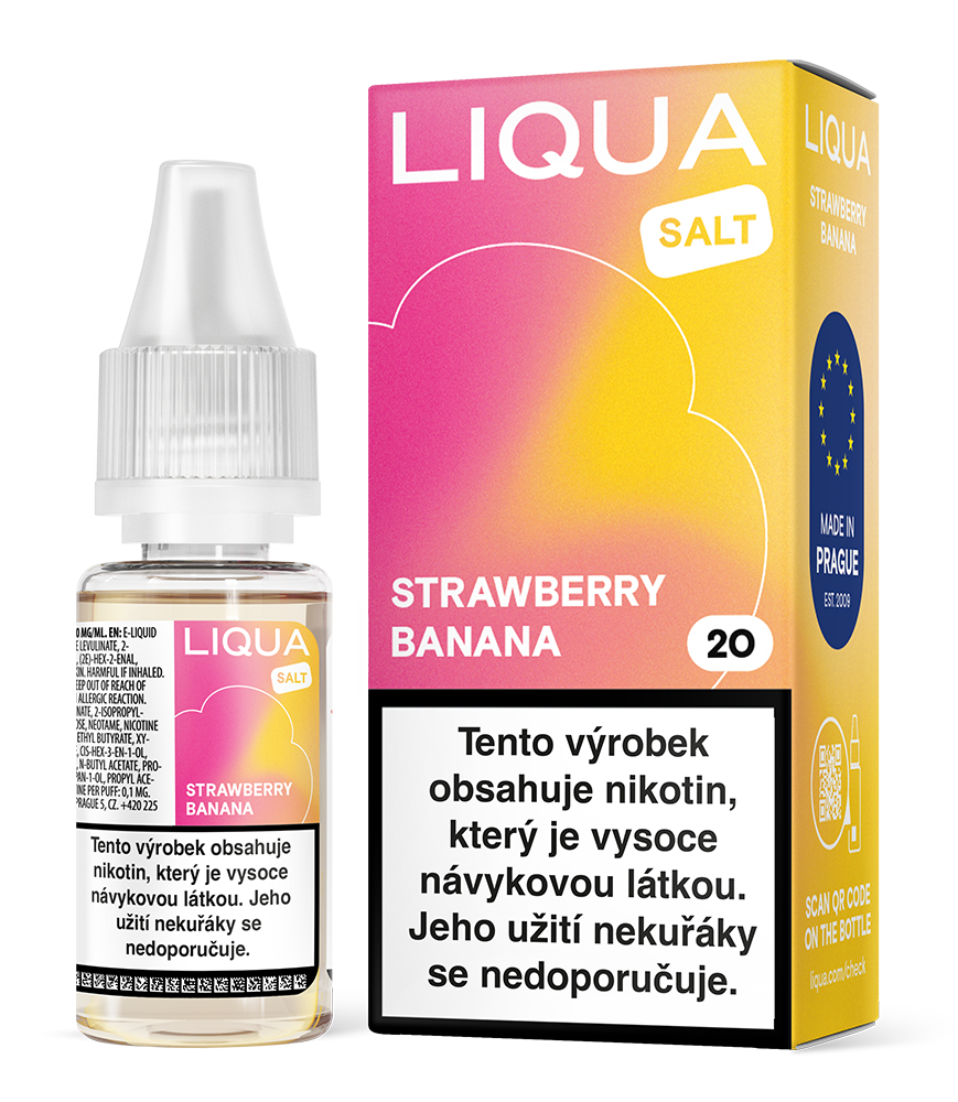 E-liquid Liqua Strawberry Banana 12 mg