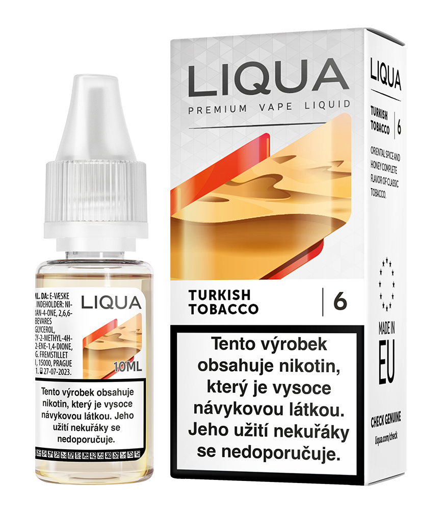 E-liquid Liqua turkish 6mg