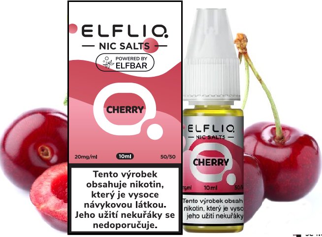 E-liquid ELFLIQ salt Cherry 20mg 10ml