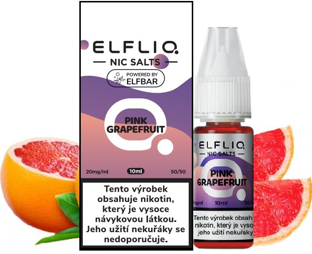 E-liquid ELFLIQ salt Pink grapefruit 20mg 10ml