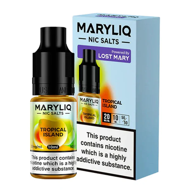 E-liquid MARYLIQ SALT Tropical island  20mg 10ml