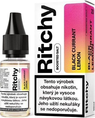 E-liquid Ritchy SALT Black currant lemon 20mg 10ml