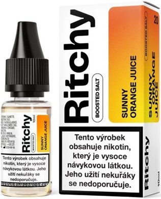 E-liquid Ritchy SALT Sunny orange juice 20mg 10ml