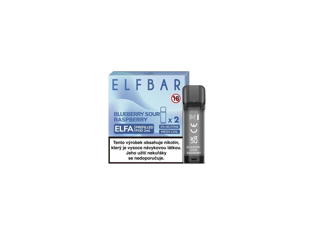 Elf Bar Elfa Pod Blueberry Sour Raspberry 20mg