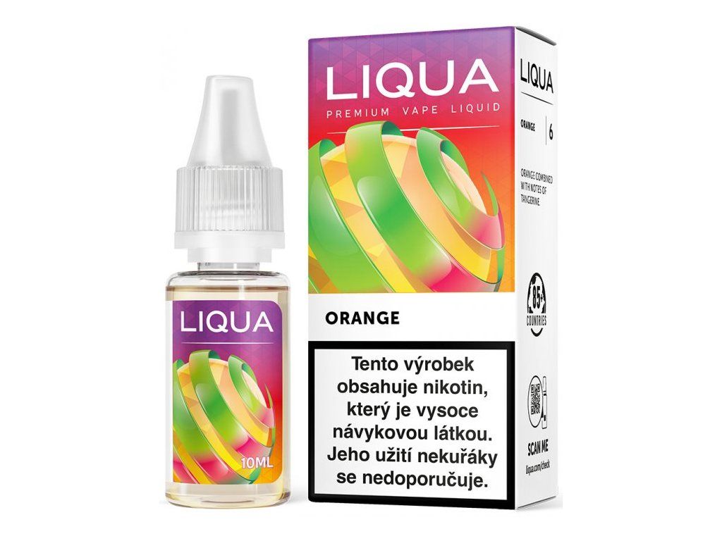 E-liquid Liqua orange 12 mg