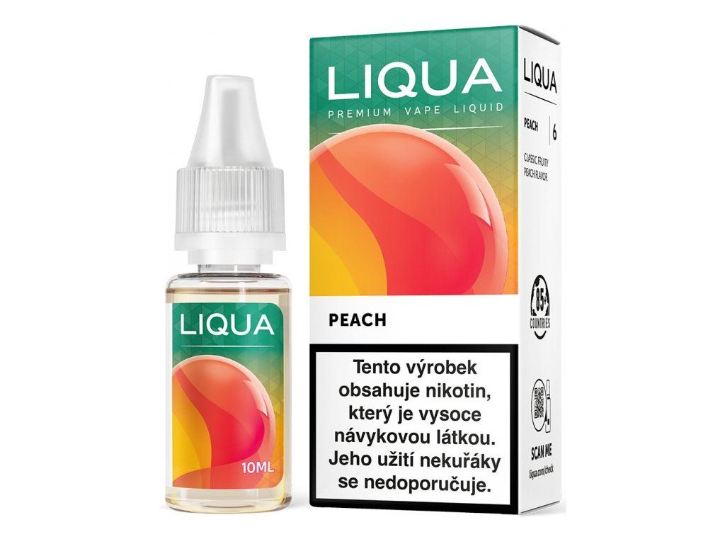 E-liquid Liqua peach 6 mg