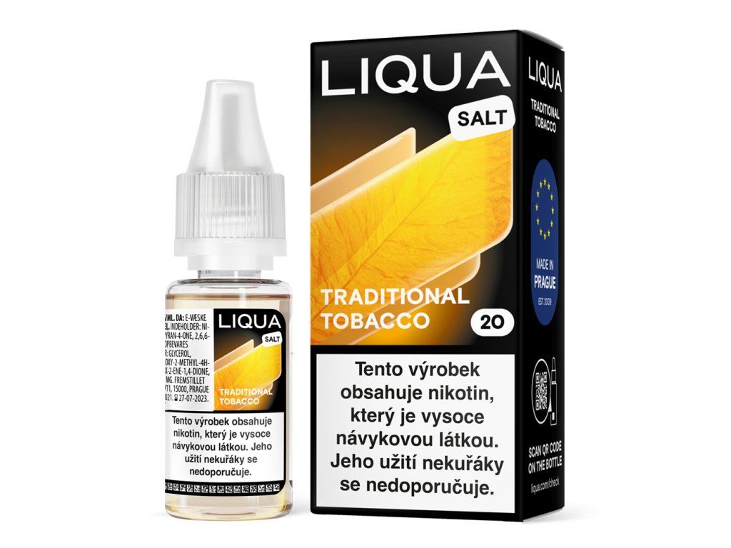 Liqua salt Traditional Tobacco 20mg