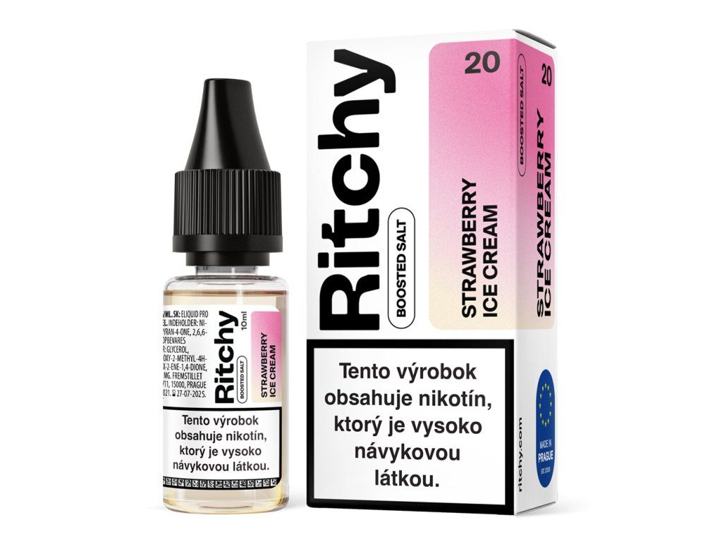 Ritchy salt Strawberry ice cream 20mg